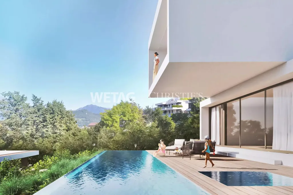 Piscine - Approved Building Land with Lakeside View in Lugano