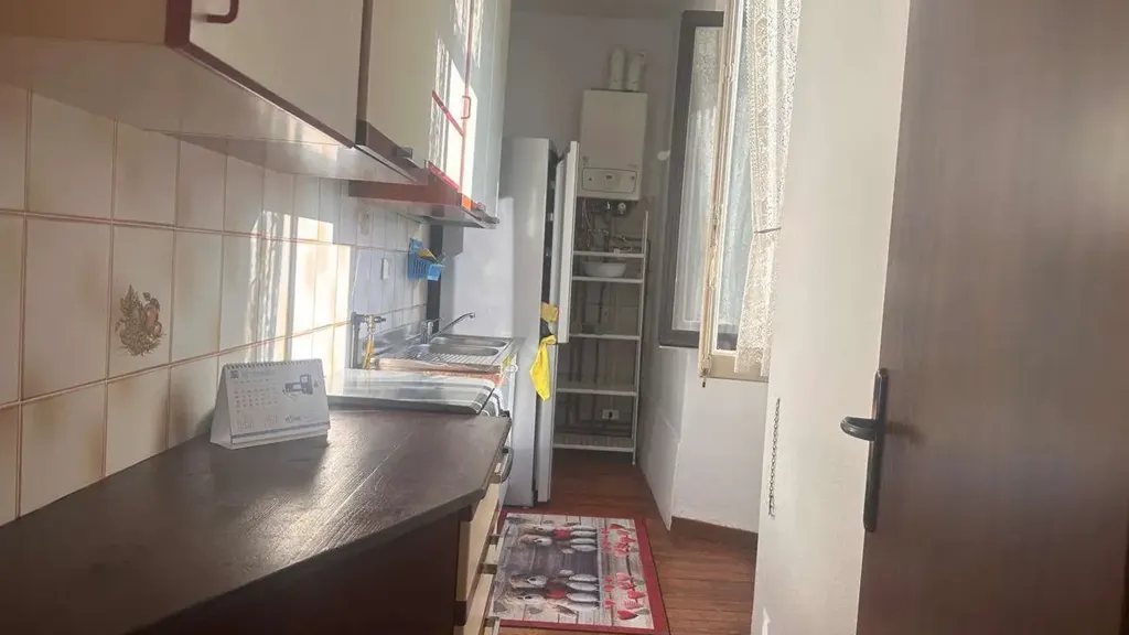Köök - Luxury Lake View Apartment in Porlezza