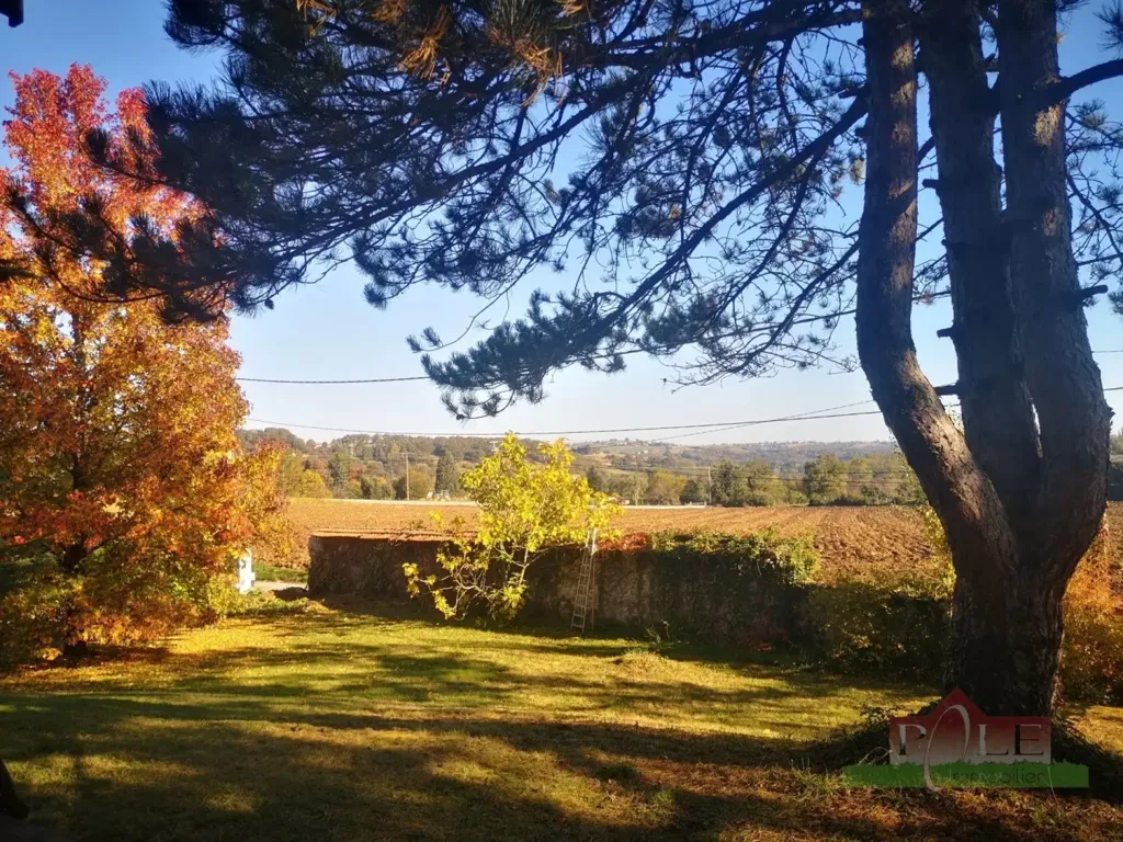 Jardin - Villa de 9 Pièces avec Piscine à Vienne