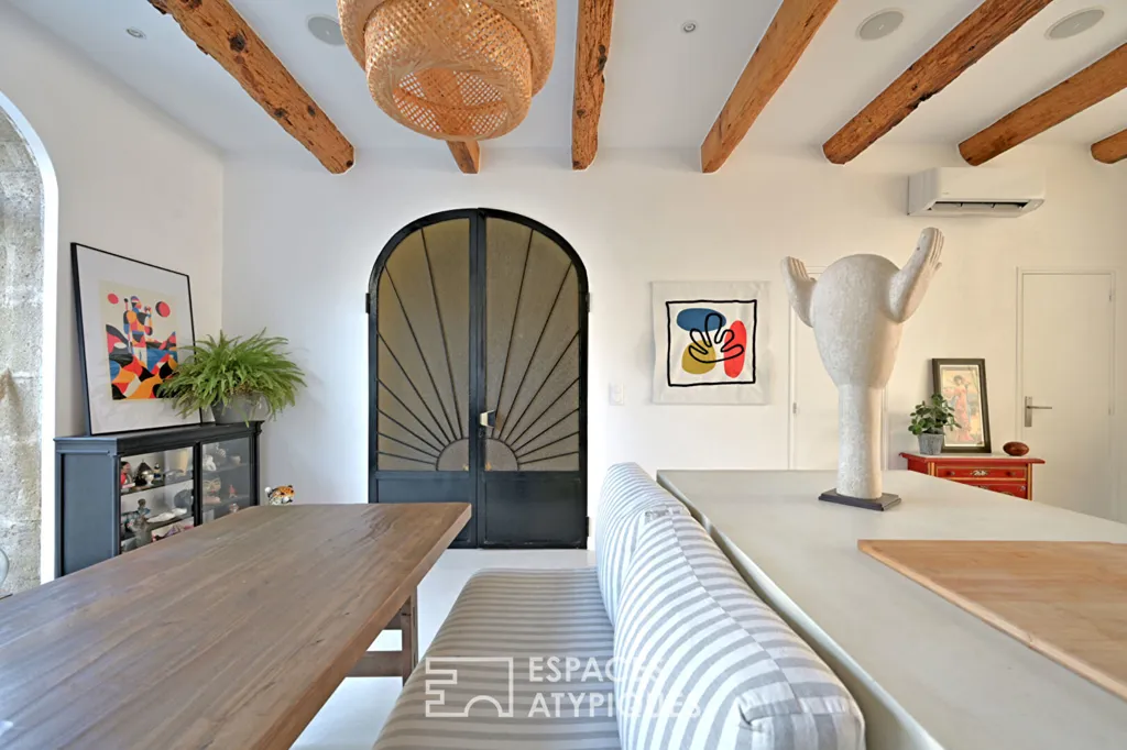 Söögituba - Renovated Village House with Artistic Features in Codognan