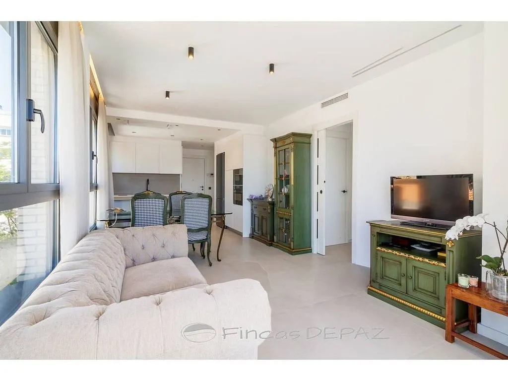 Soggiorno - Apartment with Sea View on Passeig Marítim