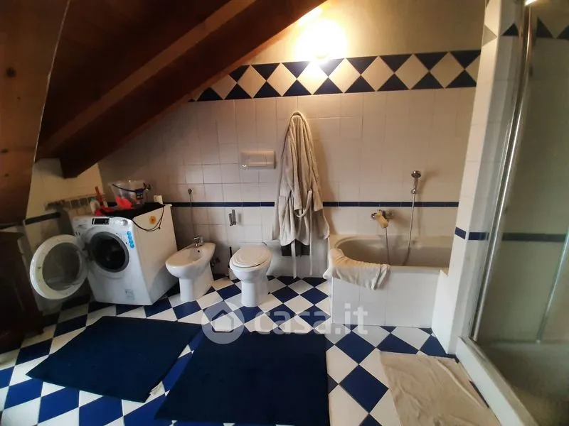 Bathrooms - Penthouse with Balcony in Treviglio