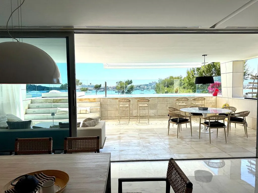 Terrasse - Luxury Apartment with Pool in Es Pouet, Ibiza