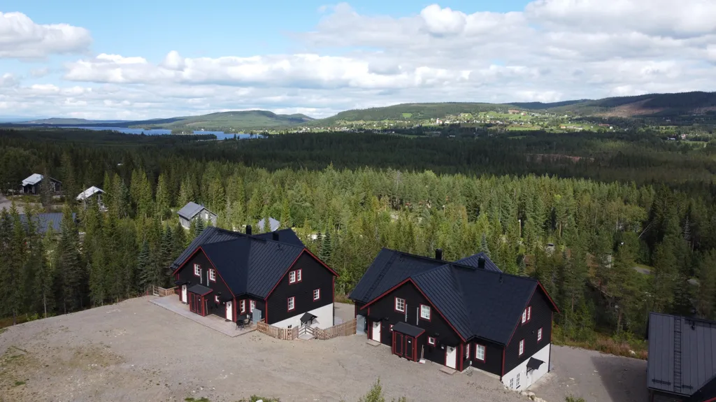 Vista aerea - Apartment with Ski Lift Access in Klövsjö