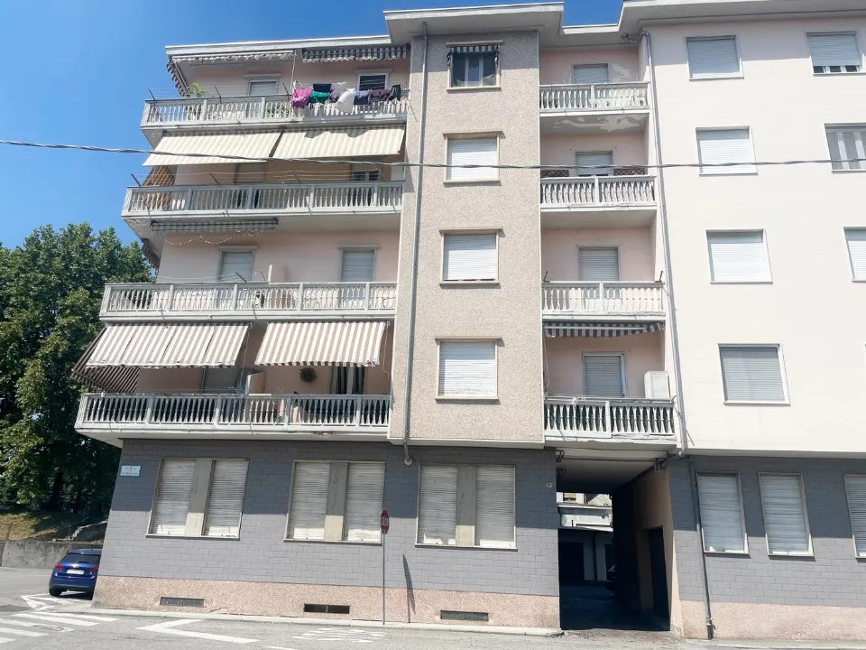 Exterior - Apartment with Balconies in Central Strambino