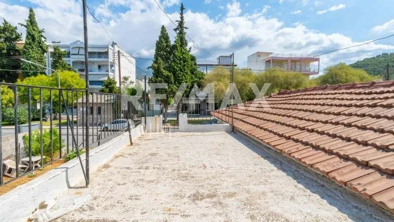 Terrasse - Corner House with Large Garden in Nea Dimitriada