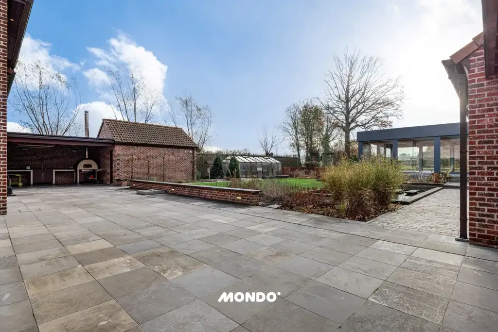 Garden - Estate with Indoor Pool near Brussels