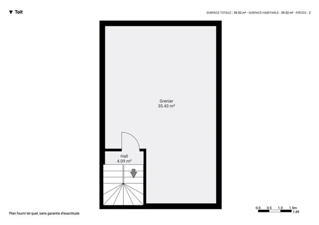 Plaan - Renovated Master House with Cellar in Semi-Detached Setting