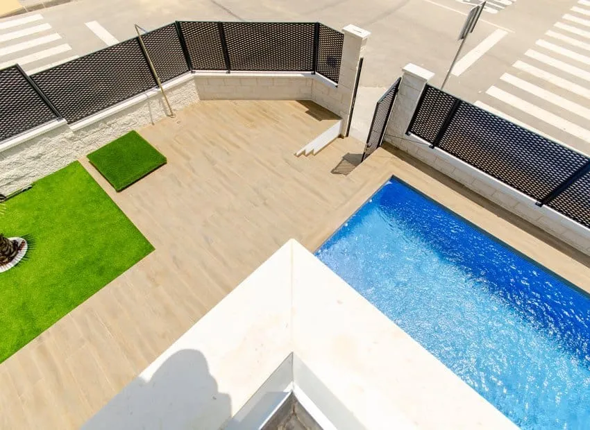 Vue aérienne - Semi-Detached Villa with Private Pool in Vistabella