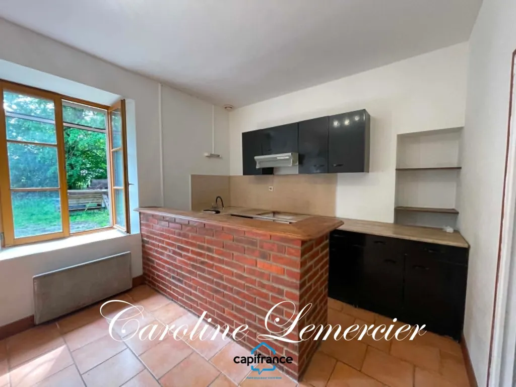 Kitchen - Farmhouse with Caves near Connerre