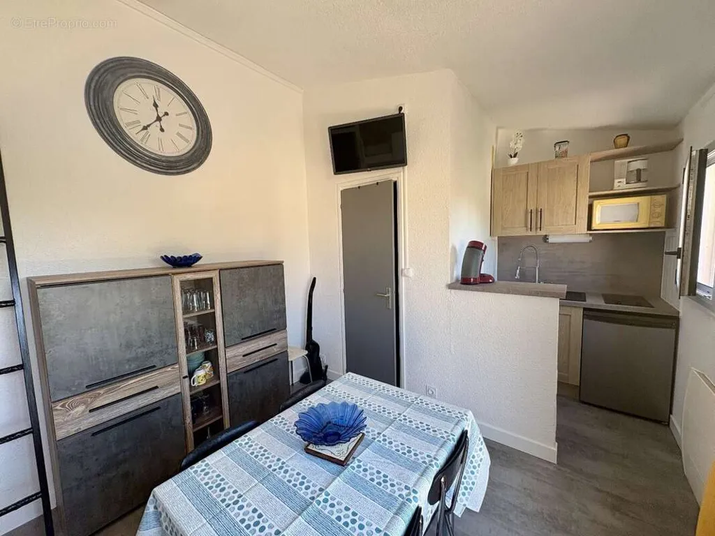 Sala da pranzo - Renovated Studio with Terrace in Le Cap d'Agde