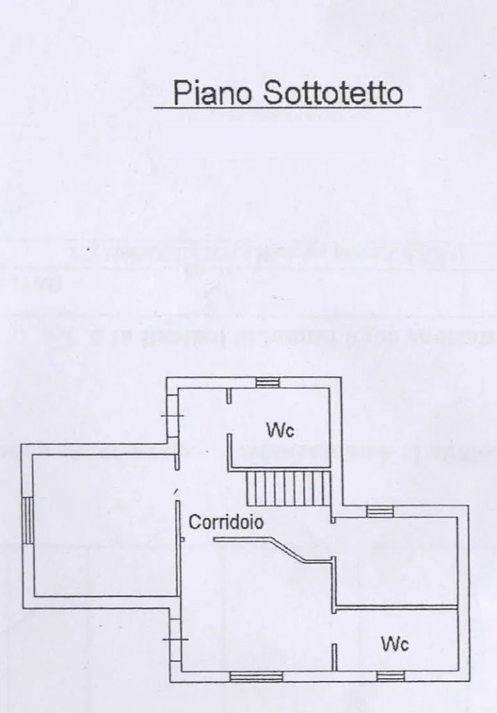 Floor Plan - Villa with Seafront Access in Maratea