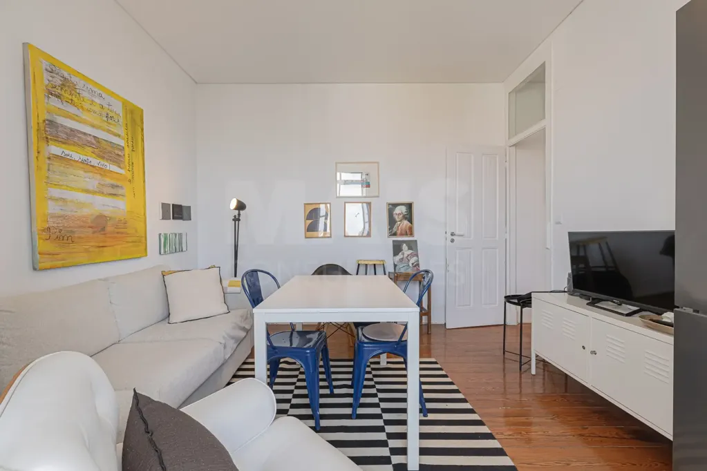 Soggiorno - T6 Apartment with River View in Belém