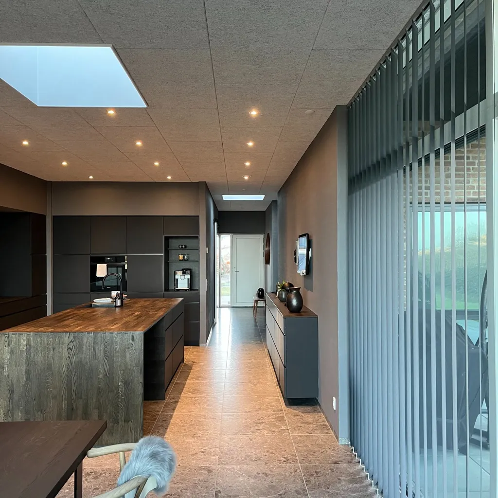 Dining Room - Newly Built Villa with Large Terrace in Viborg