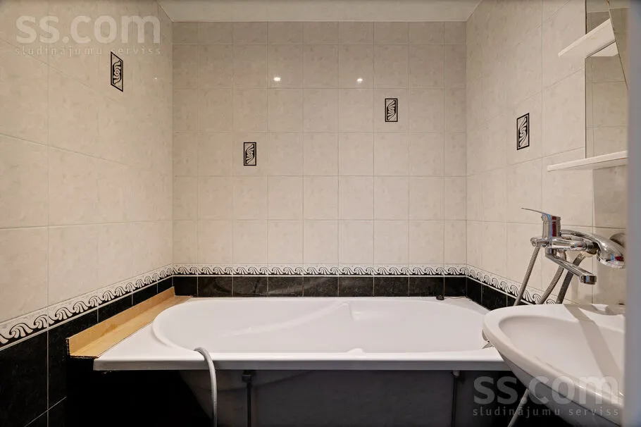 Salles de bain - Apartment with Loggia in Jelgava