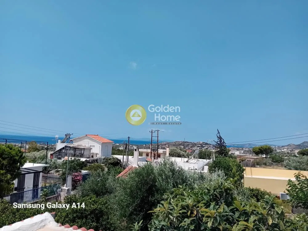 Balcon - Plot with Sea View in Kalivia-Lagonisi