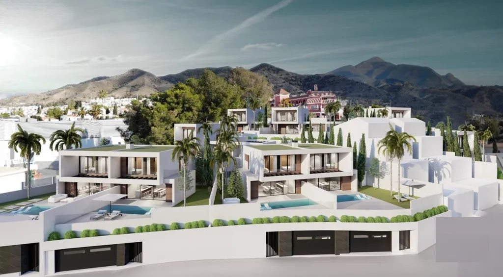 Exterior - New-Build Villa with Sea View in Nerja