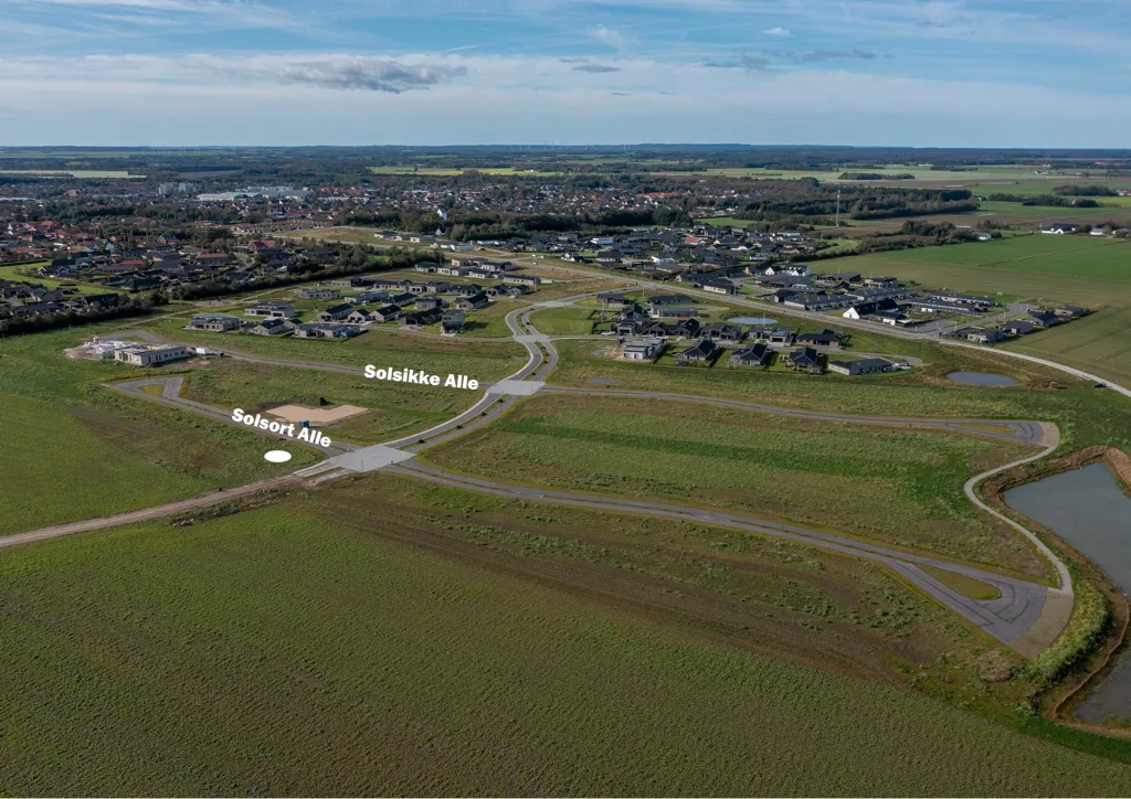 Vista aerea - Year-Round Plot with 5G Coverage in Aabybro
