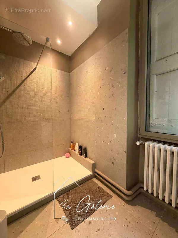 Bathrooms - Charming House with Pool in Tencin