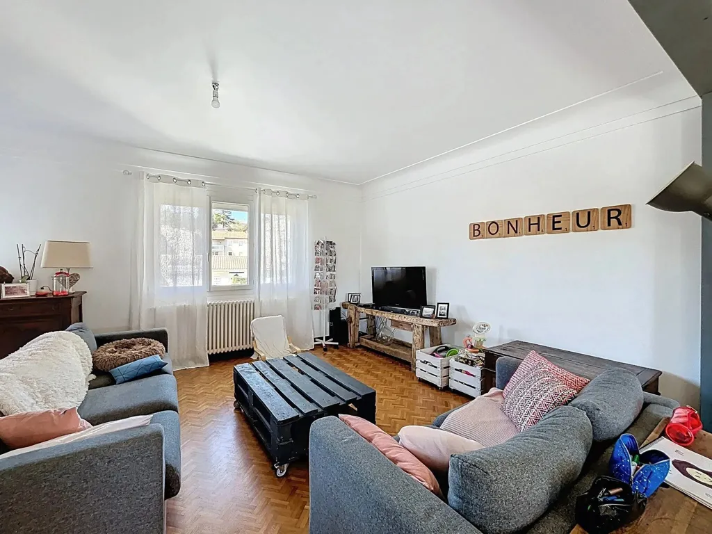 Living Room - House with Pool and Garden in Périgueux Centre