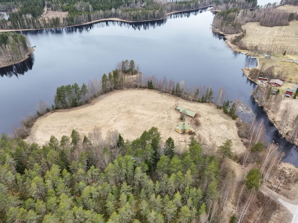 Vista aerea - Rantatontti with Private Lakefront in Kaavi