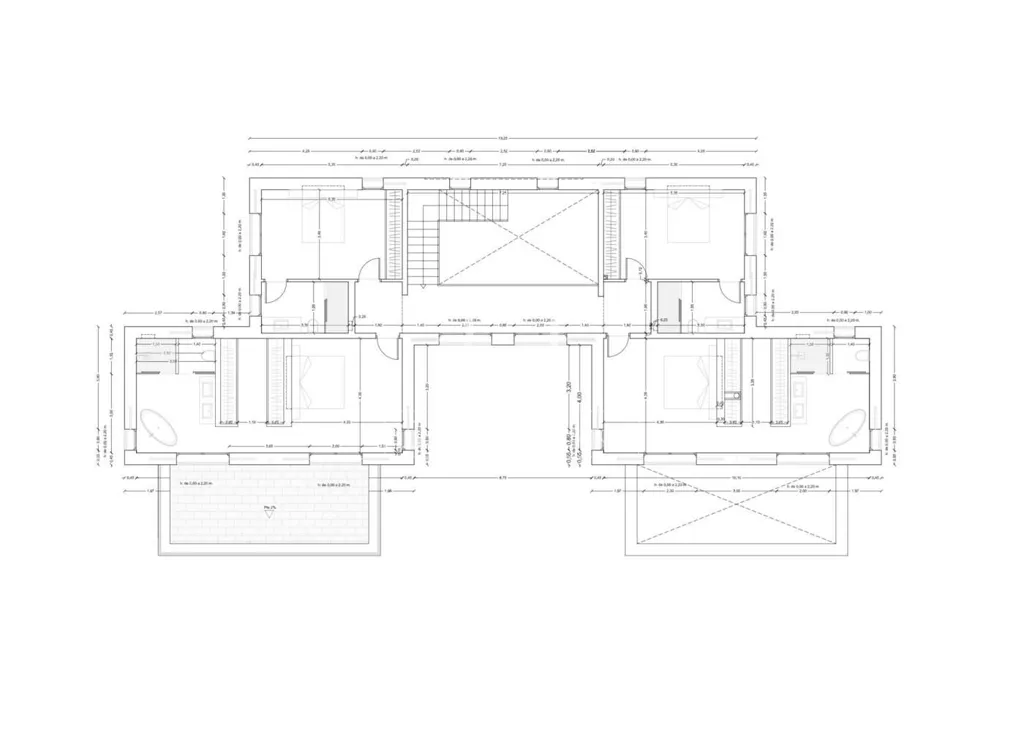 Plan - New Build Villa with Infinity Pool in Artà
