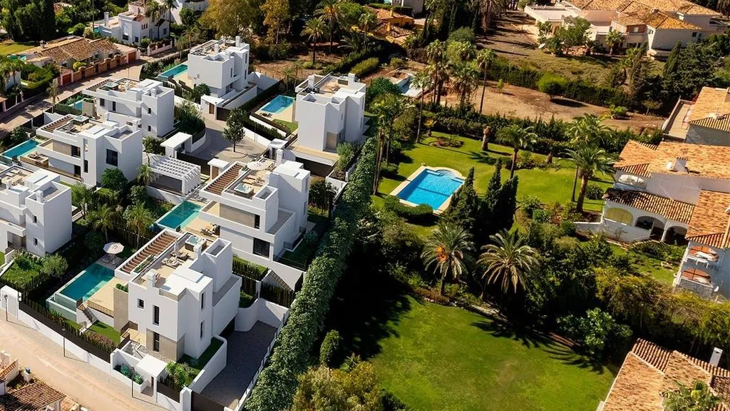 Vista aerea - Luxury Villa with Sea View in Marbella