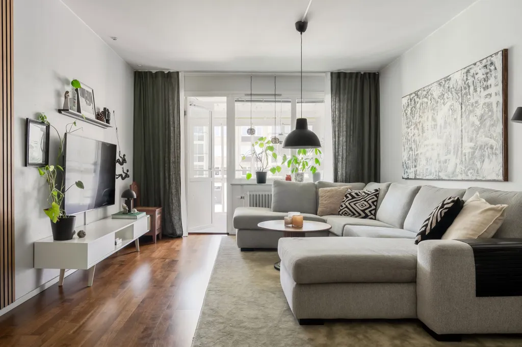 Séjour - Apartment with West-Facing Balcony on Läkarvägen