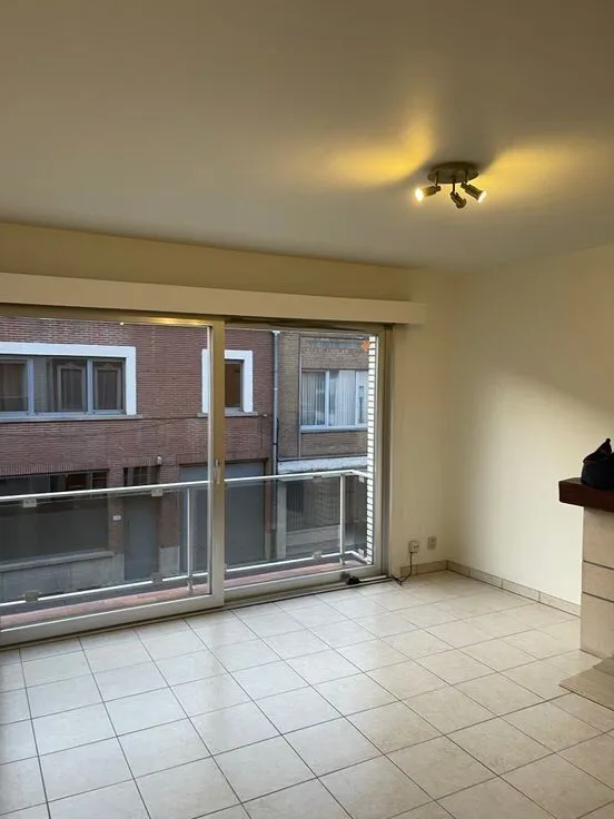 Living Room - Renovated Flat with Fireplace in Brakel