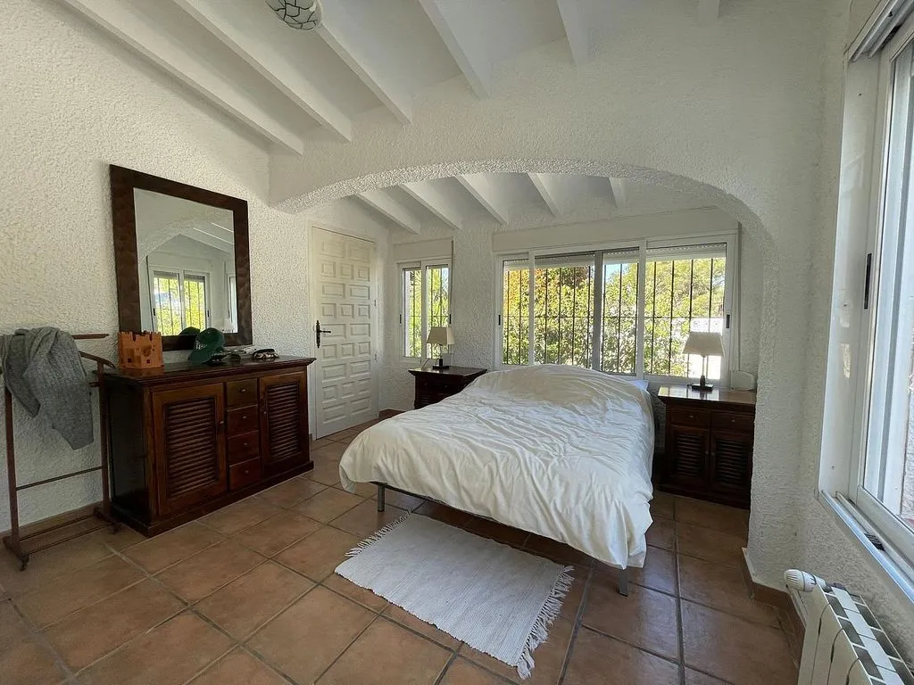 Bedrooms - Villa with Pool and Terrace in El Portet