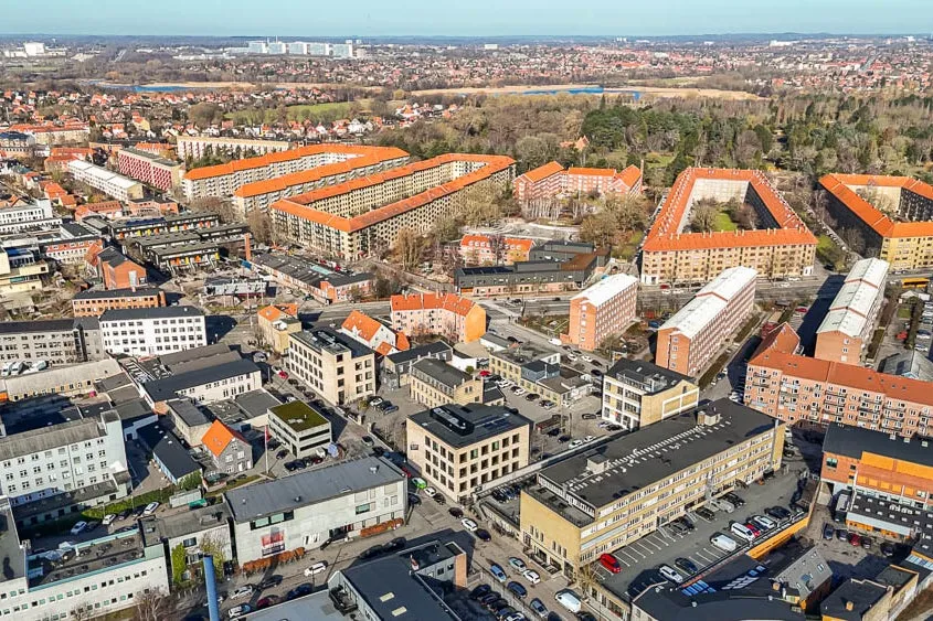 Õhuvaade - Architectural Office Space in Copenhagen North West