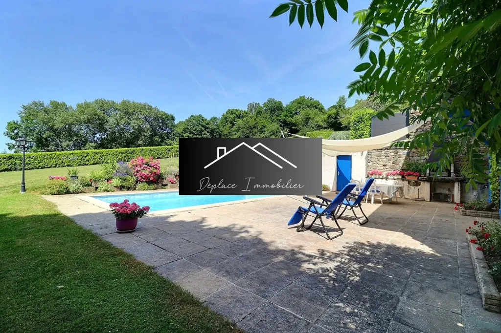 Piscina - Historic House with Pool in Ballaison