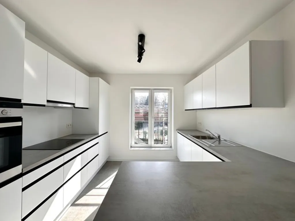 Cuisine - Appartement Neuf avec Terrasse à La Hulpe
