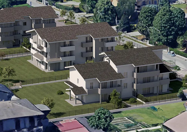 Appartamento con giardino privato a Lazzate