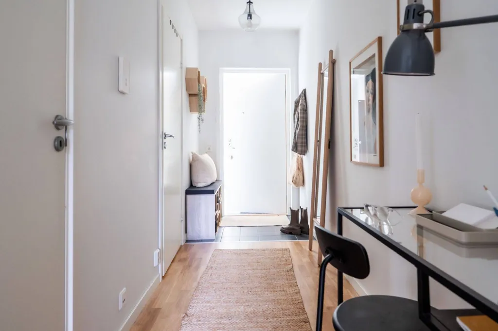 Entrée - Modern Penthouse with Skyline View in Mölndal