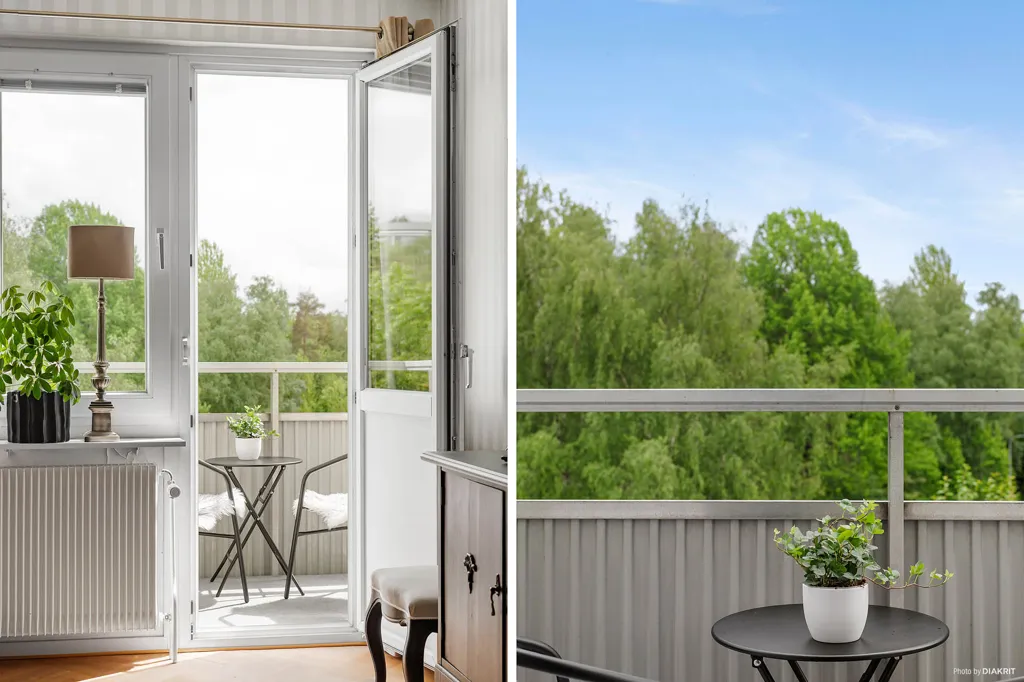 Rõdu - Charming Loft with Balcony in Borås