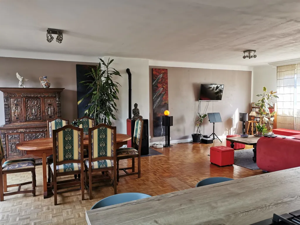 Soggiorno - Bright House with Balcony in Langueux Centre