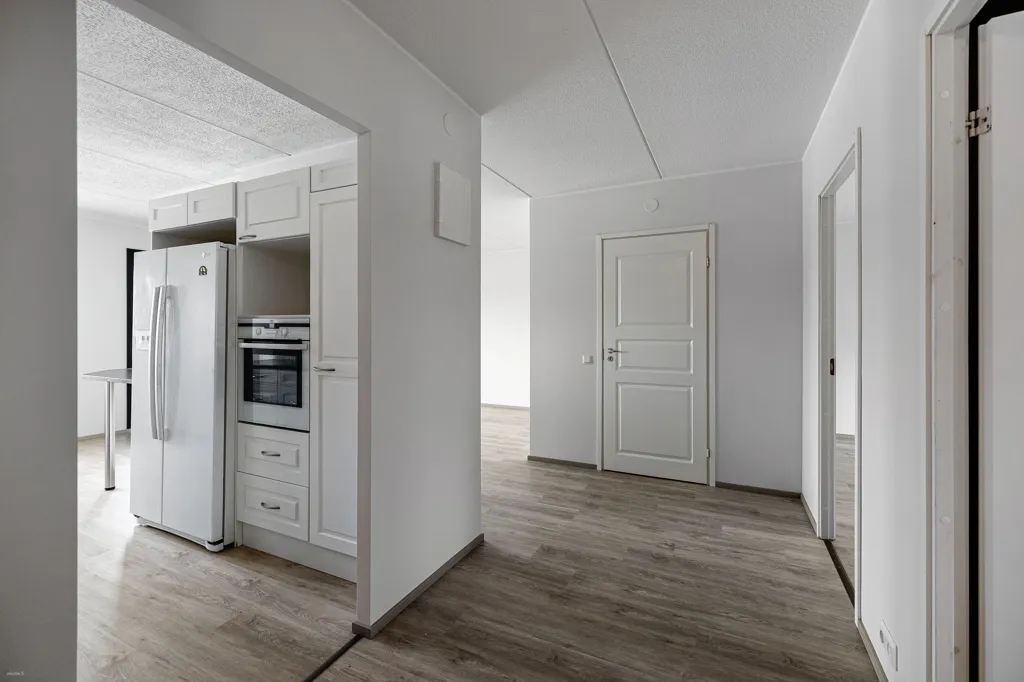 Köök - Apartment with Glass Balcony in Kerava