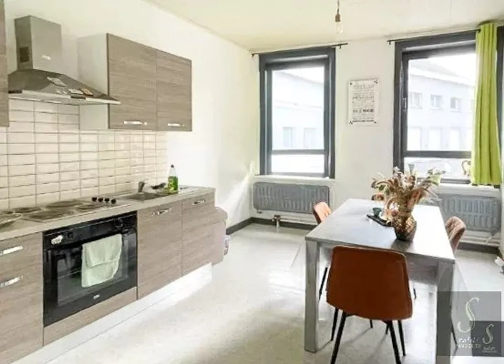 Kitchen - Duplex Apartment with Garden Access in Binche
