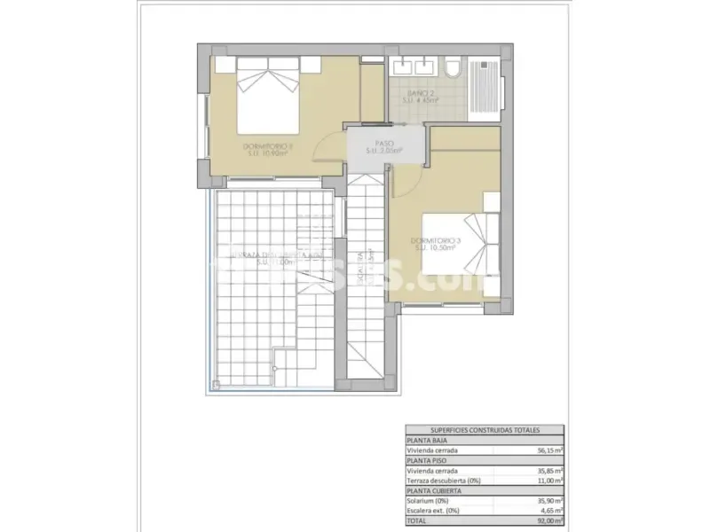 Plaan - Penthouse Villa with Private Pool in Vistabella Golf