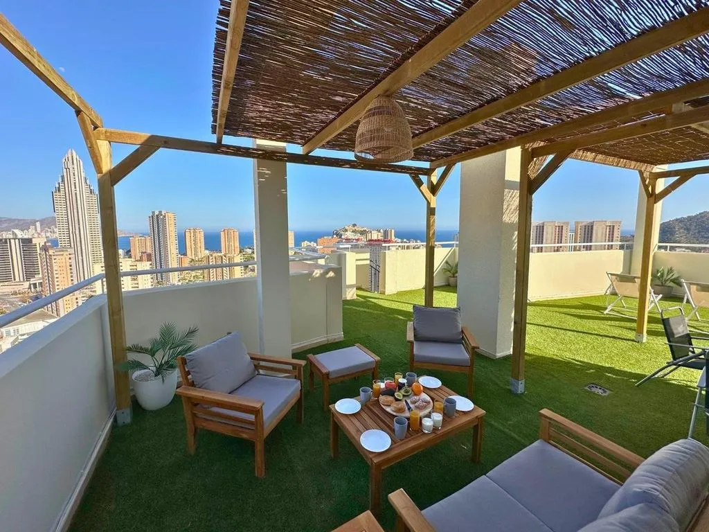 Terrasse - Luxury Apartment with Multiple Views in Benidorm