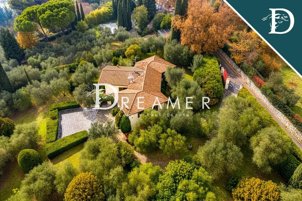 Vista aerea - Villa with Garden in Marignolle
