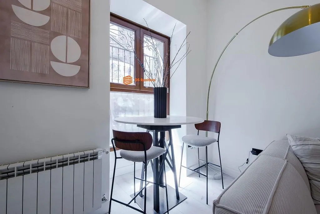 Salle à manger - Luxury Apartment with Rustic Elegance in Madrid