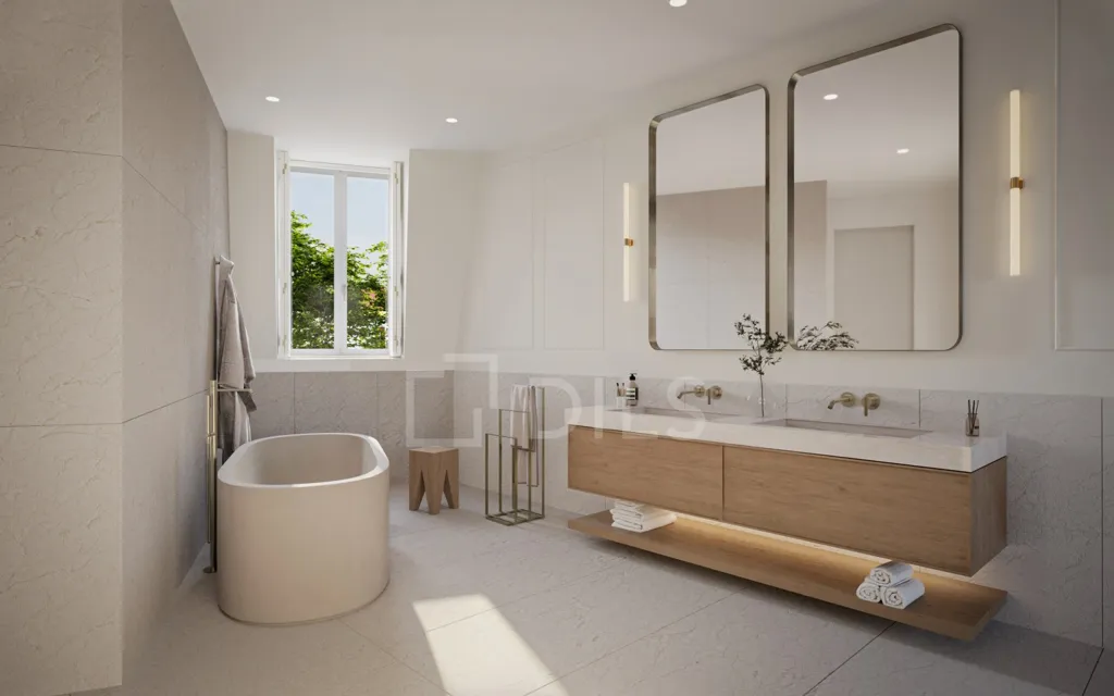 Salles de bain - Palacete with Rooftop Views in Lisbon