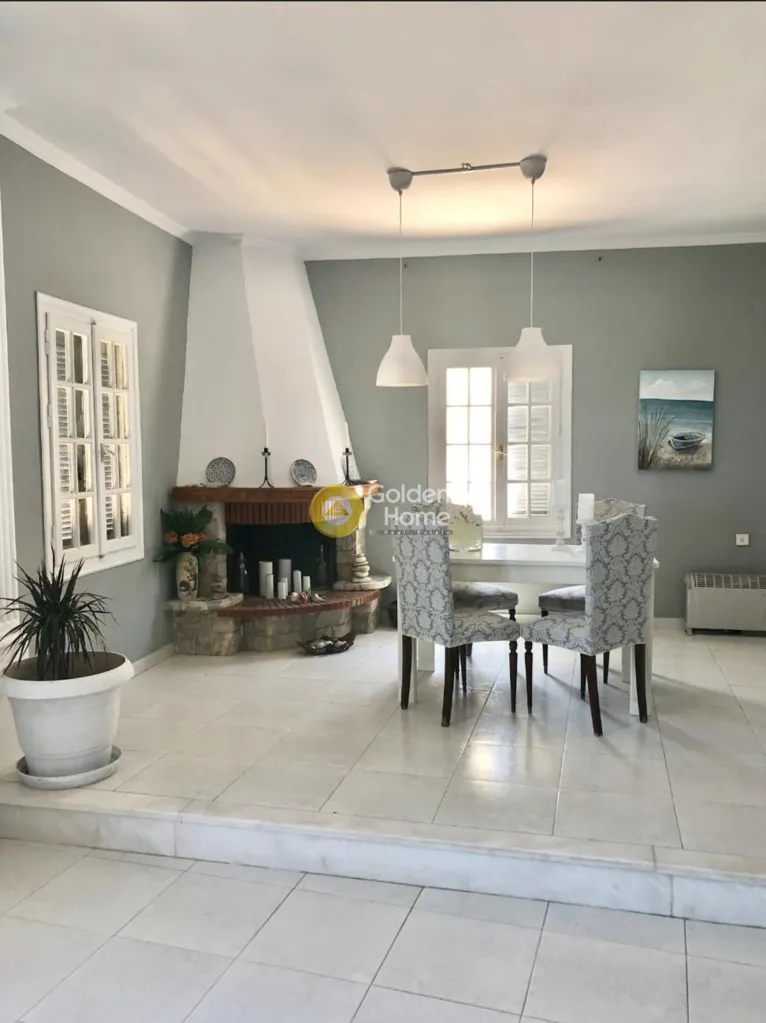 Dining Room - Sea View Apartment in Hermoupolis, Syros