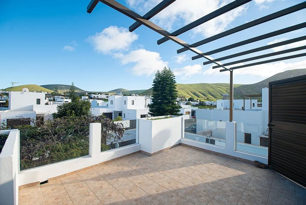 Terrasse - Chalet with Pool and Terrace in Yaiza