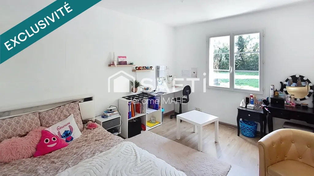 Bedrooms - House with Pool in Mougon