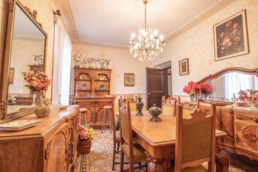 Sala da pranzo - Historic Cottanello Townhouse with Balcony