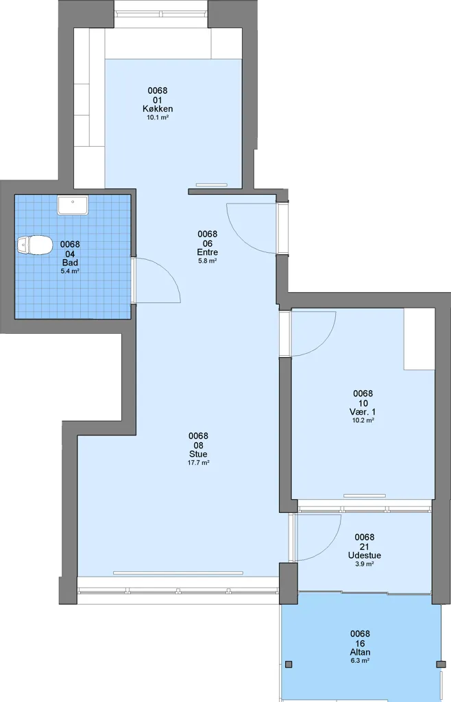 Plan - Apartment in Brønderslev, Ready for Move-in