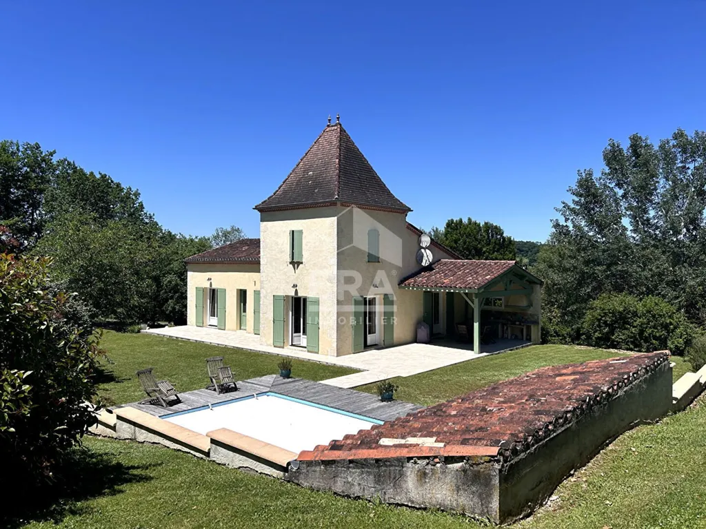 Extérieur - Villa avec Piscine et Parc Arboré près de Nérac